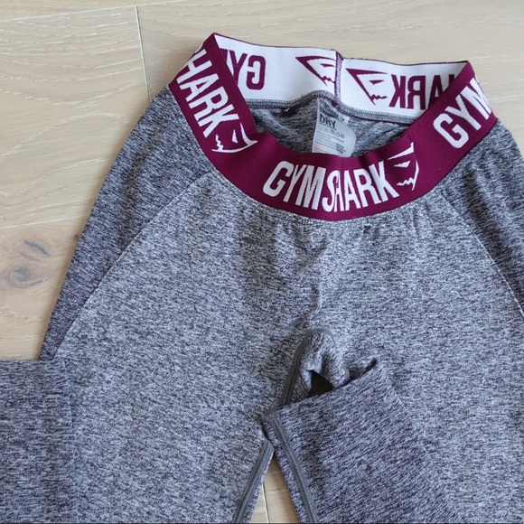 Gymshark Flex Leggings in Burgundy in XSMALL - Picture 1 of 16
